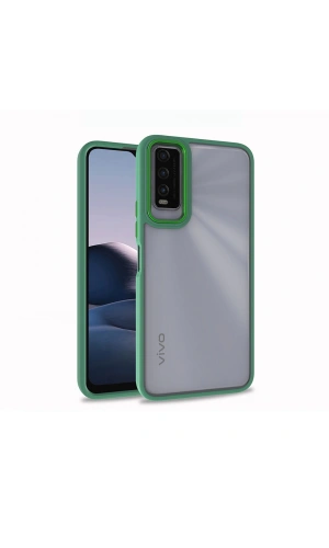 Vivo Y20 Kılıf Zore Flora Kapak