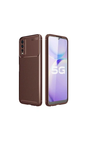 Vivo Y20S Kılıf Zore Negro Silikon Kapak