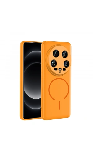 Xiaomi 14 Ultra Kılıf M-safe Şarj Özellikli Zore Meta Kapak