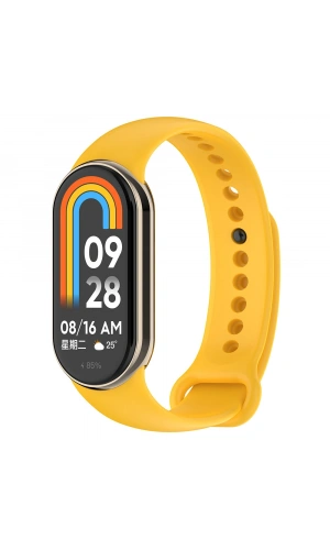 Xiaomi Mi Band 8 Serisi Klasik Kordon Silikon Strap Kayış