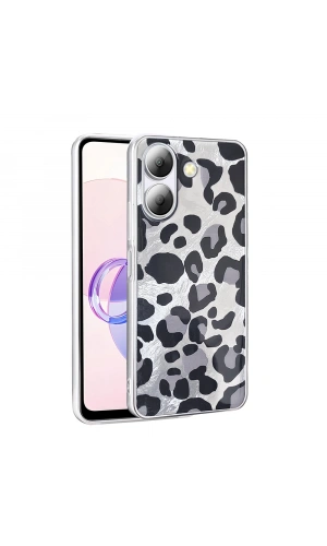 Xiaomi Poco C65 Kılıf Desenli Zore Mep Kapak