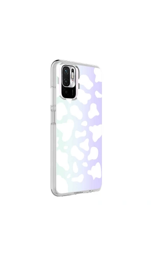 Xiaomi Poco M5S Kılıf Zore M-Blue Desenli Kapak