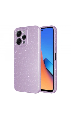 Xiaomi Redmi 12 Kılıf Kamera Korumalı Simli Lüks Zore Koton Kapak
