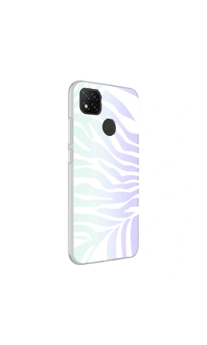Xiaomi Redmi 9C Kılıf Zore M-Blue Desenli Kapak