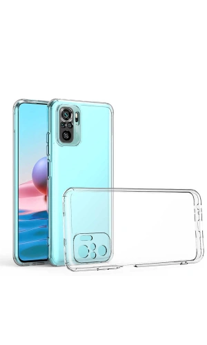Xiaomi Redmi Note 10 Kılıf Zore Kamera Korumalı Süper Silikon Kapak