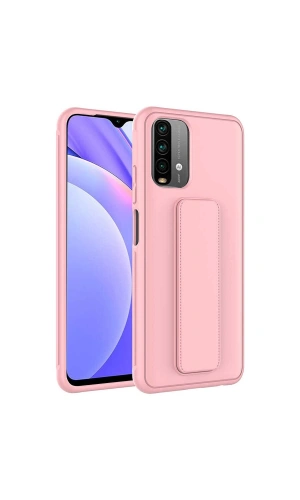 Xiaomi Redmi Note 10 Kılıf Zore Qstand Kapak