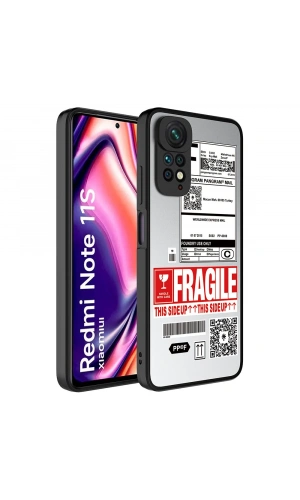 Xiaomi Redmi Note 11 Global Kılıf Aynalı Desenli Kamera Korumalı Parlak Zore Mirror Kapak