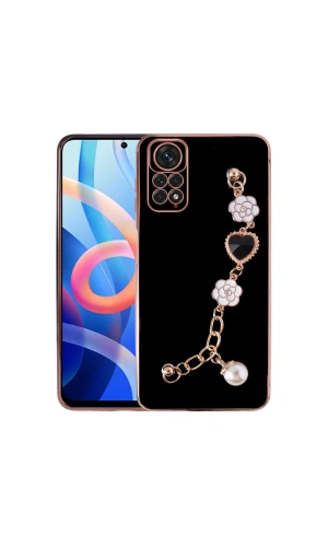 Xiaomi Redmi Note 11 Pro 5G Kılıf El Tutamaçlı Kamera Korumalı Zore Taka Silikon Kapak