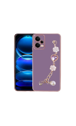 Xiaomi Redmi Note 12 4G Kılıf El Tutamaçlı Kamera Korumalı Zore Taka Silikon Kapak