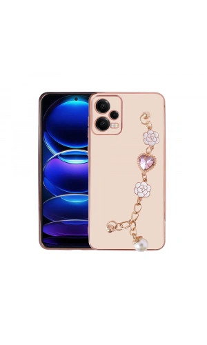 Xiaomi Redmi Note 12 5G Kılıf El Tutamaçlı Kamera Korumalı Zore Taka Silikon Kapak