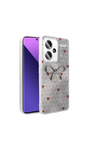 Xiaomi Redmi Note 13 Pro Plus 5G Kılıf Kamera Korumalı Figürlü Zore Ponti Silikon Kapak