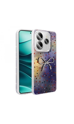 Xiaomi Redmi Note 14 4G Kılıf Kamera Korumalı Figürlü Zore Ponti Silikon Kapak