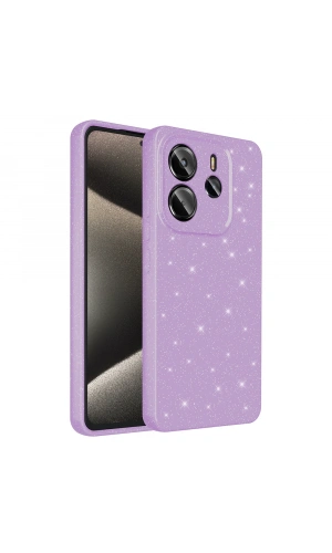 Xiaomi Redmi Note 14 Kılıf Kamera Korumalı Simli Lüks Zore Koton Kapak