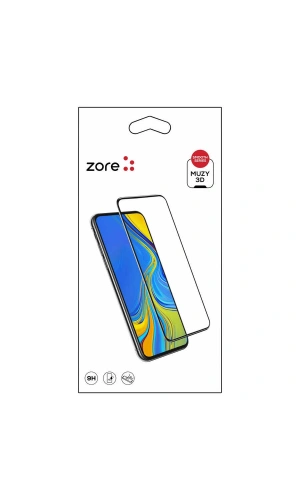 Xiaomi Redmi Note 6 Pro Zore 3D Muzy Temperli Cam Ekran Koruyucu