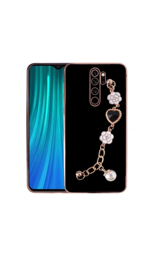Xiaomi Redmi Note 8 Pro Kılıf El Tutamaçlı Kamera Korumalı Zore Taka Silikon Kapak