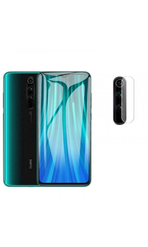 Xiaomi Redmi Note 8 Pro Zore Kamera Lens Koruyucu Cam Filmi
