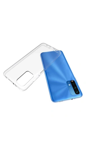 Xiaomi Redmi Note 9 4G Kılıf Zore Süper Silikon Kapak