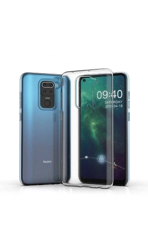 Xiaomi Redmi Note 9 Kılıf Zore Süper Silikon Kapak