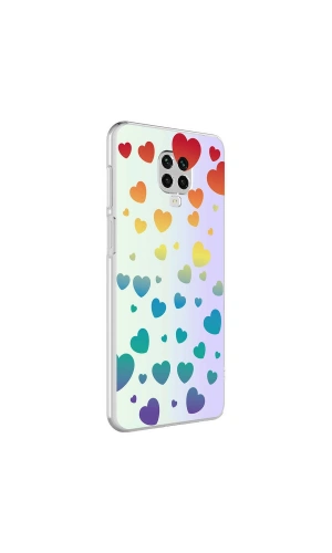 Xiaomi Redmi Note 9 Pro 5G Kılıf Zore M-Blue Desenli Kapak