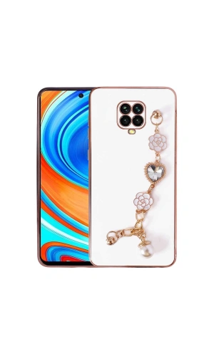 Xiaomi Redmi Note 9S Kılıf El Tutamaçlı Kamera Korumalı Zore Taka Silikon Kapak