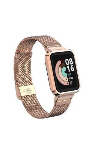 Xiaomi Redmi Watch (Mi Watch Lite) Zore KRD-59 Metal Kordon