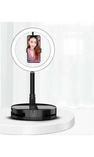 Zore 26 Cm Foldable Işıklı Telefon Tutucu Ring Light