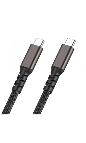 Zore 2.Jenerasyon Type-C to Type-C USB3.2 PD Data Kablosu 100W 20Gbps 4K@60Hz 0.2 Metre