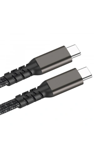 Zore 2.Jenerasyon Type-C to Type-C USB3.2 PD Data Kablosu 100W 20Gbps 4K@60Hz 0.5 Metre