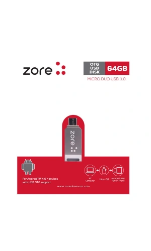Zore 3.0 Micro Metal OTG 64 GB