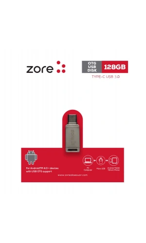 Zore 3.0 Type-C Metal OTG 128 GB