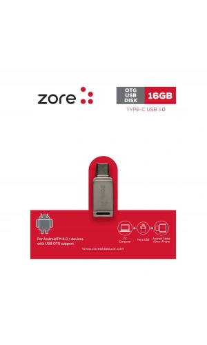 Zore 3.0 Type-C Metal OTG 16 GB