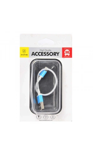 Zore Lightning Beyaz 25-30 Cm Kısa Usb Kablo