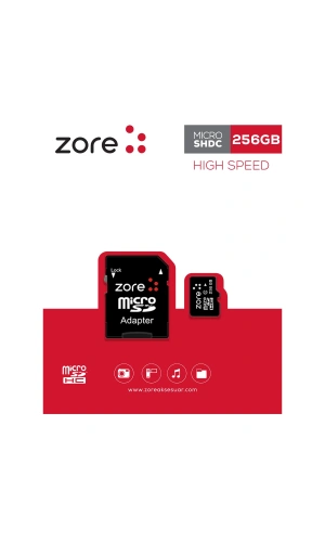 Zore Micro SD Hafıza Kartı 256GB