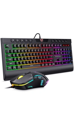 Zore Onikuma G21 RGB Oyuncu Klavye Mouse Seti