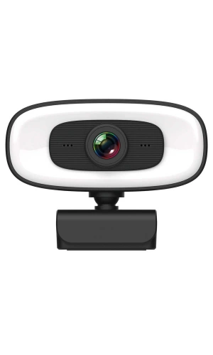 Zore PC-10 2K HD Görüntü Kaliteli Mikrofonlu Işıklı Tak Çalıştır Webcam