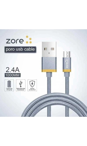 Zore Poro Micro Usb Kablo 1M