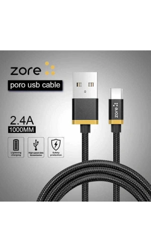 Zore Poro Type-C Usb Kablo 1M