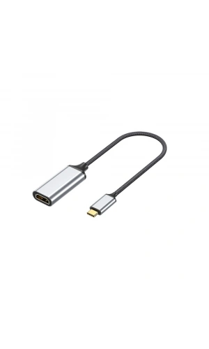 Zore QG05 8K 60 Hz Görüntü Kalitesi Type-C to HDMI Dönüştürücü 15cm
