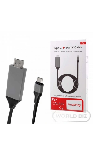 Zore Type-C HDMI Kablo Kırmızı Kutulu