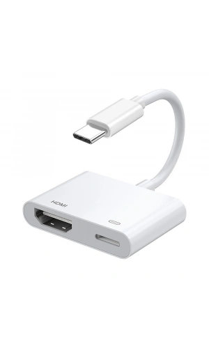 Zore Type-C to Type-C PD100W + HDMI 4K@30Hz 2in1 Adaptör