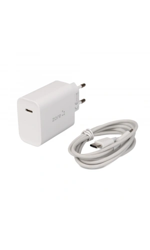 ​Zore XMac Serisi X6 Type-C to Type-C Ev Şarj Aleti 20W