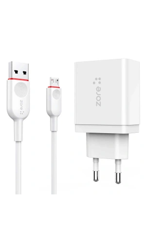 ​Zore XMac Serisi ZR-X2 Micro 2 in 1 Şarj Seti