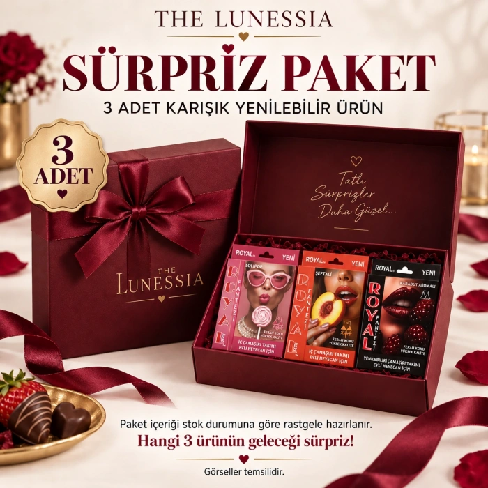 Süpriz paket yenilebilir İç Çamaşırı