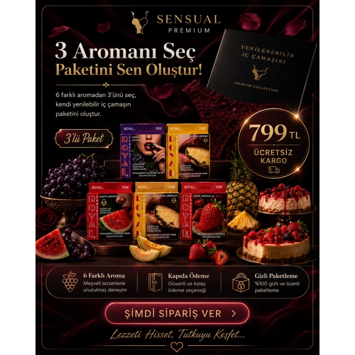 Yenilebilir İç Çamaşırı Seti