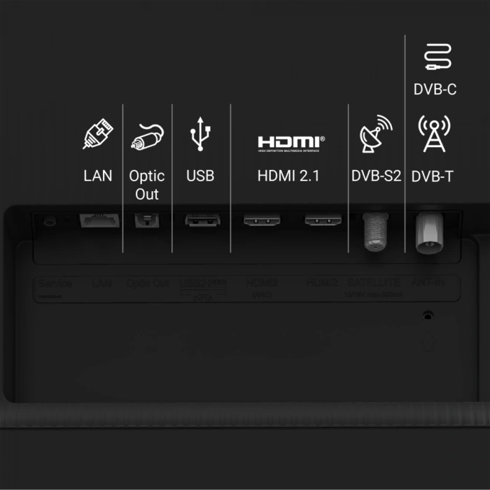 Beko Crystal 7 B43 D 790 B 4K Ultra HD 43 109 Ekran Uydu Alıcılı Android Smart LED TV