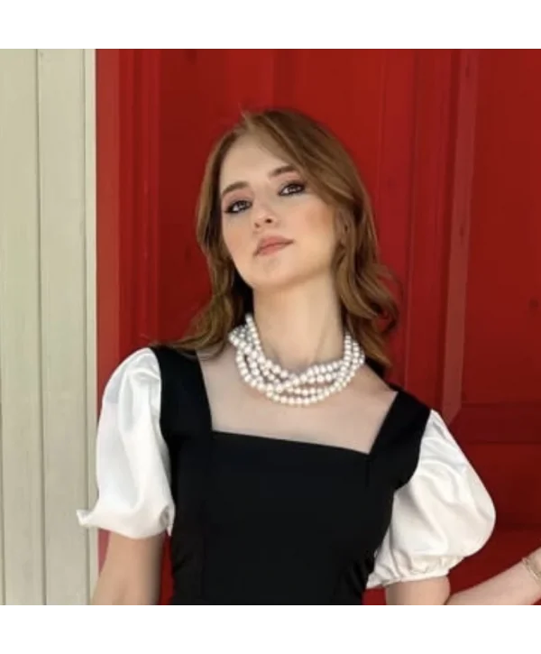 Özel tasarım inci kolye