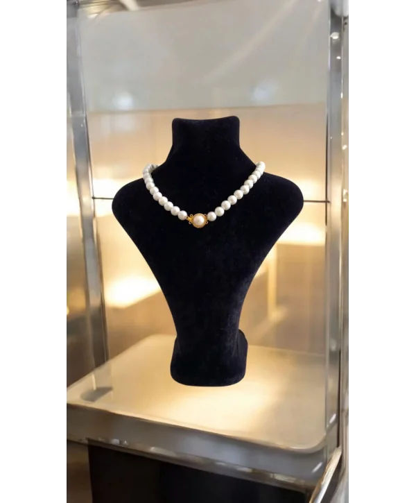 Gold inci detay kolye