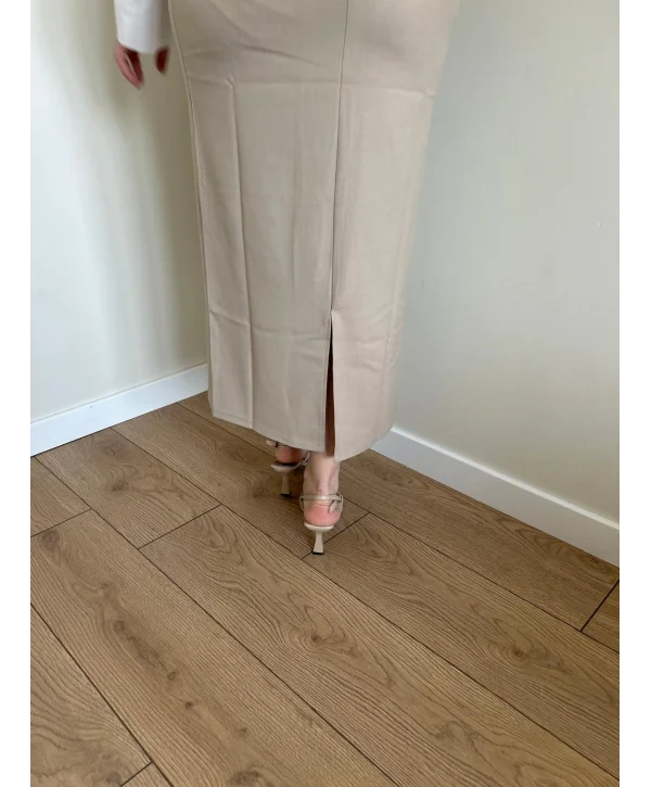 Kahverengi Yelek Etek Takım