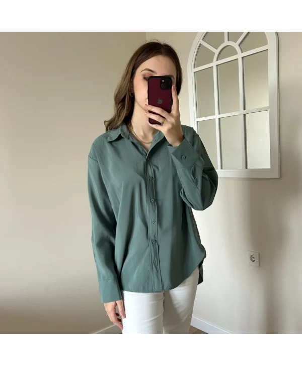 MODAL GÖMLEK YEŞİL