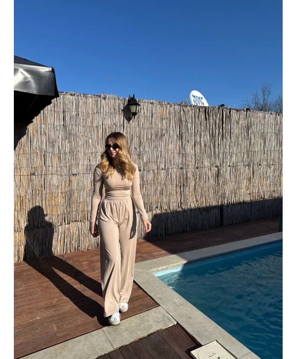 MODAL İKİLİ TAKIM BEJ